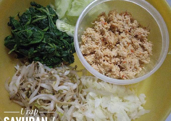 Cara Memasak Urap Sayuran / Gudangan Murah