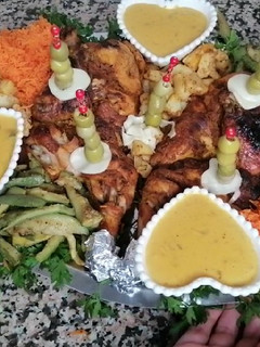 صورة لوصفة دجاج مشوي بالفرن بطريقة شيماء ام براء