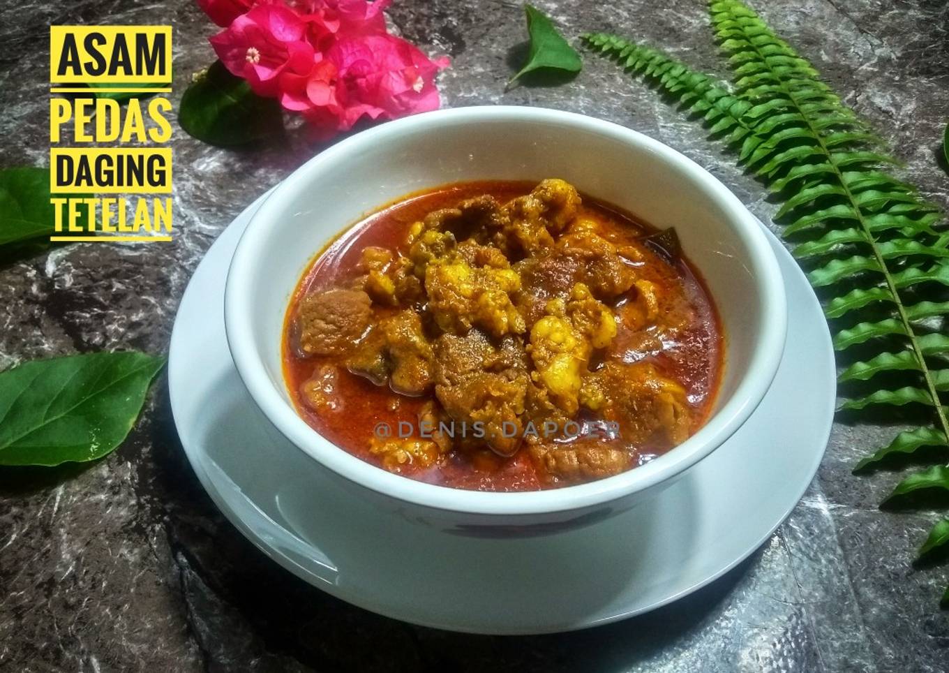 Asam pedas daging tetelan