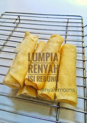 Foto resep Lumpia renyah isi rebung
