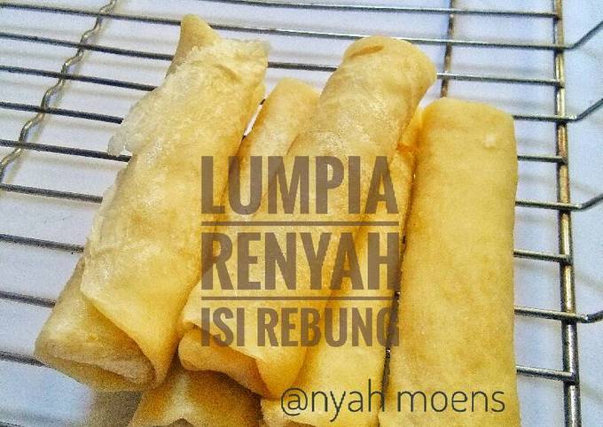Resep Lumpia Renyah Isi Rebung Oleh Elly Setyorini Cookpad