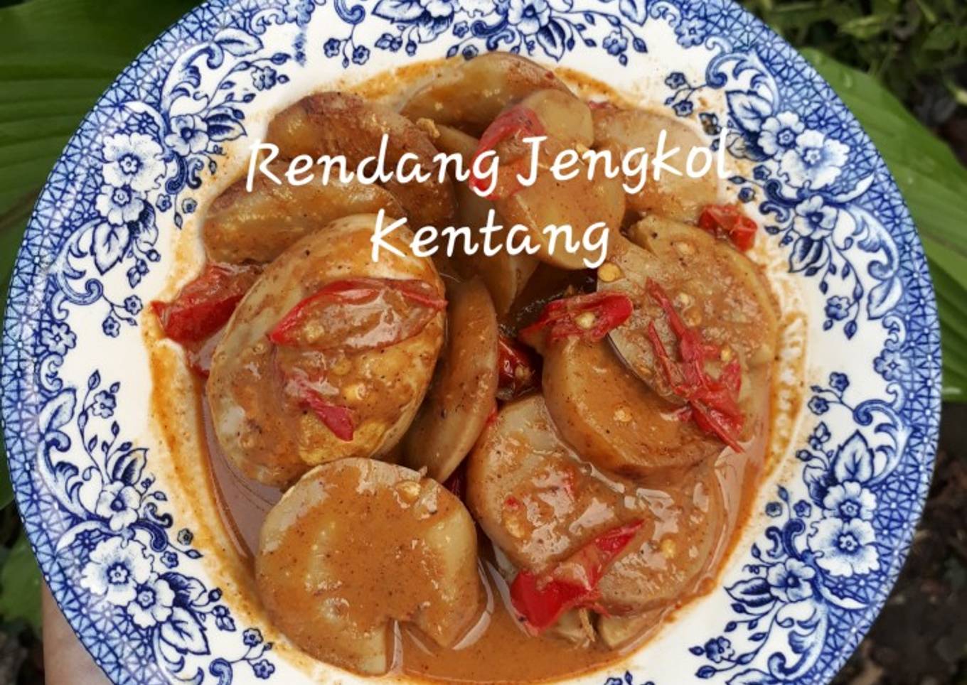 Rendang Jengkol Kentang