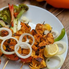 A picture of Chicken Pepper Tikka.