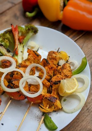 A picture of Chicken Pepper Tikka.