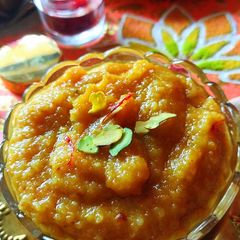 Badam Halwa A picture of Badam Halwa.