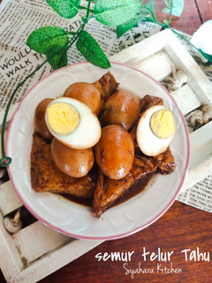 Foto resep Semur Tahu Telur