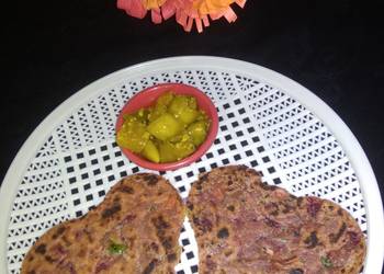 Without Fail Cooking Recipe Pav bhaji heart Paratha Home Style