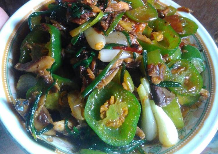 Resep Tumis Lokio + Pindang, Lezat