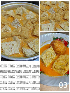 Foto resep Orem orem tahu tempe telur