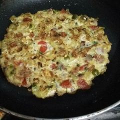A picture of Masala Omelette.