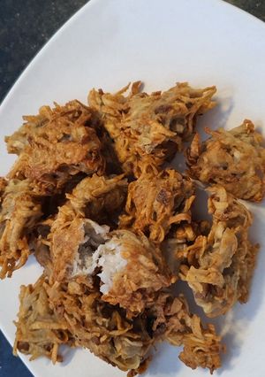 Foto resep Bakwan keladi