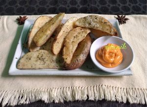 Foto resep 326. Potato Wedges