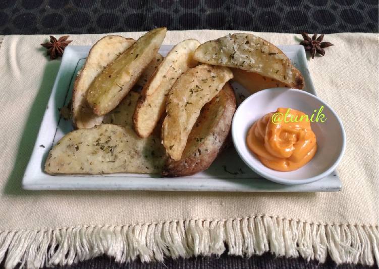 Resep 326. Potato Wedges, Lezat