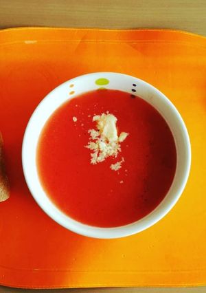 Una foto de Crema de Tomate