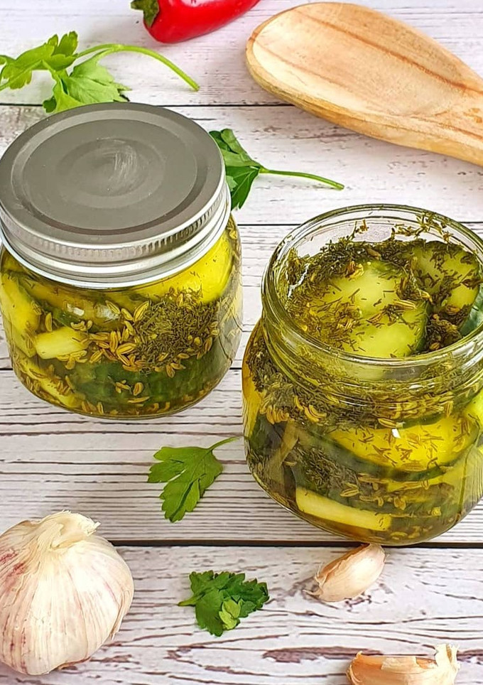 A picture of Cucumber pickle.