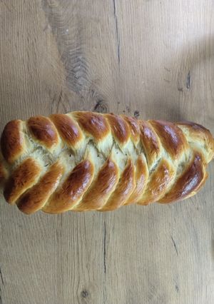 Húsvéti fonott kalács recept fotója