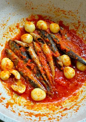 Foto resep Balado Pindang + Telur Puyuh