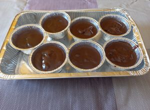 Foto di Budino con cioccolato fondente