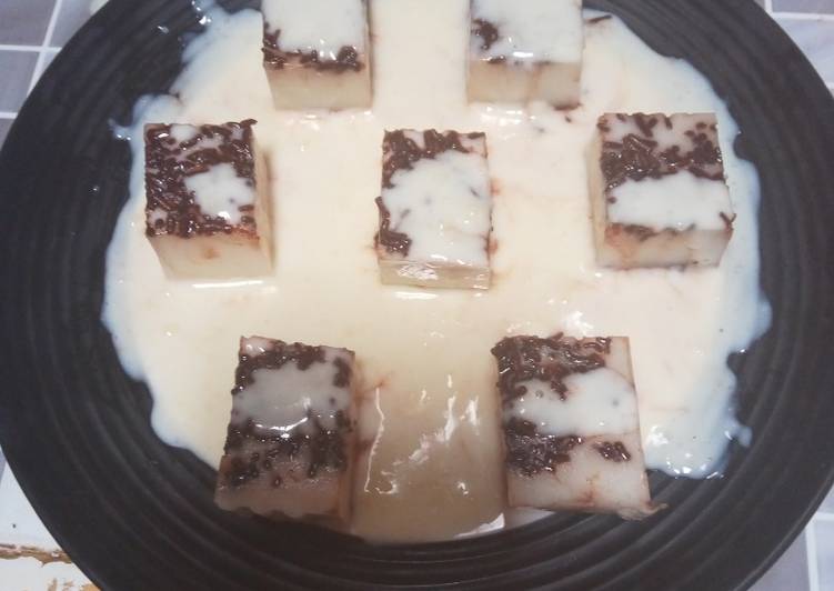 Resep Puding kfc vla vanilla, Sempurna