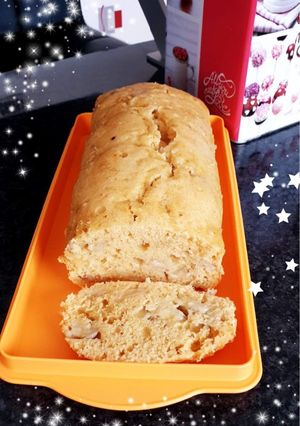 Une photo de Cake cuisson vapeur aux bananes et à la fève de tonka 😋