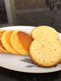 Super Easy Flat Cake (From “Jiffy Corn Muffin Cake”)
