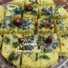 A picture of Instant Khaman Dhokla.