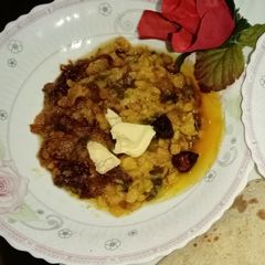 Shahi mix Daal maknhi with fry chicken And chapati😋👍 A picture of Shahi mix Daal maknhi with fry chicken And chapati😋👍.
