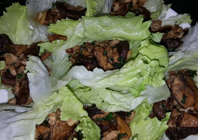 Chicken Lettuce Wraps