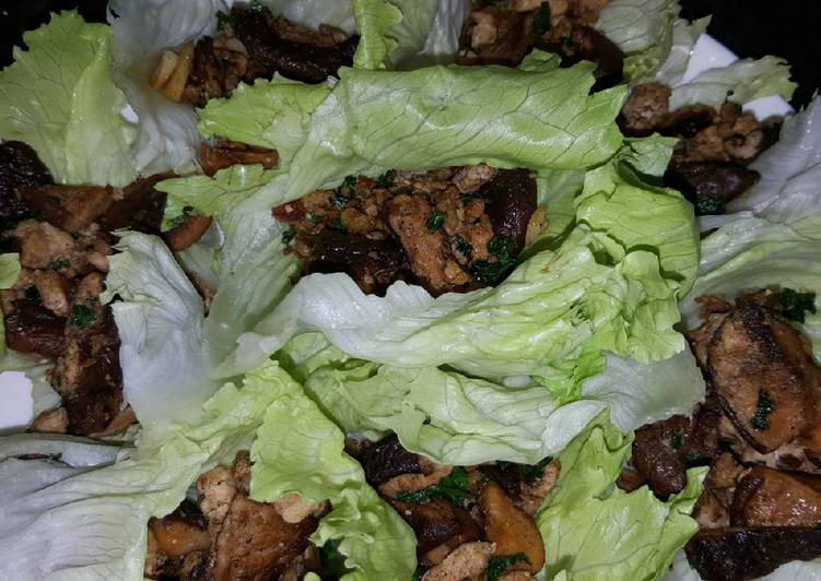 Step-by-Step Guide to Prepare Super Quick Homemade Chicken Lettuce Wraps