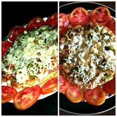 A picture of Maize flour Pizza.