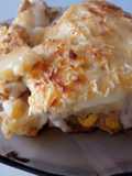Pastel de papas, atún y choclo