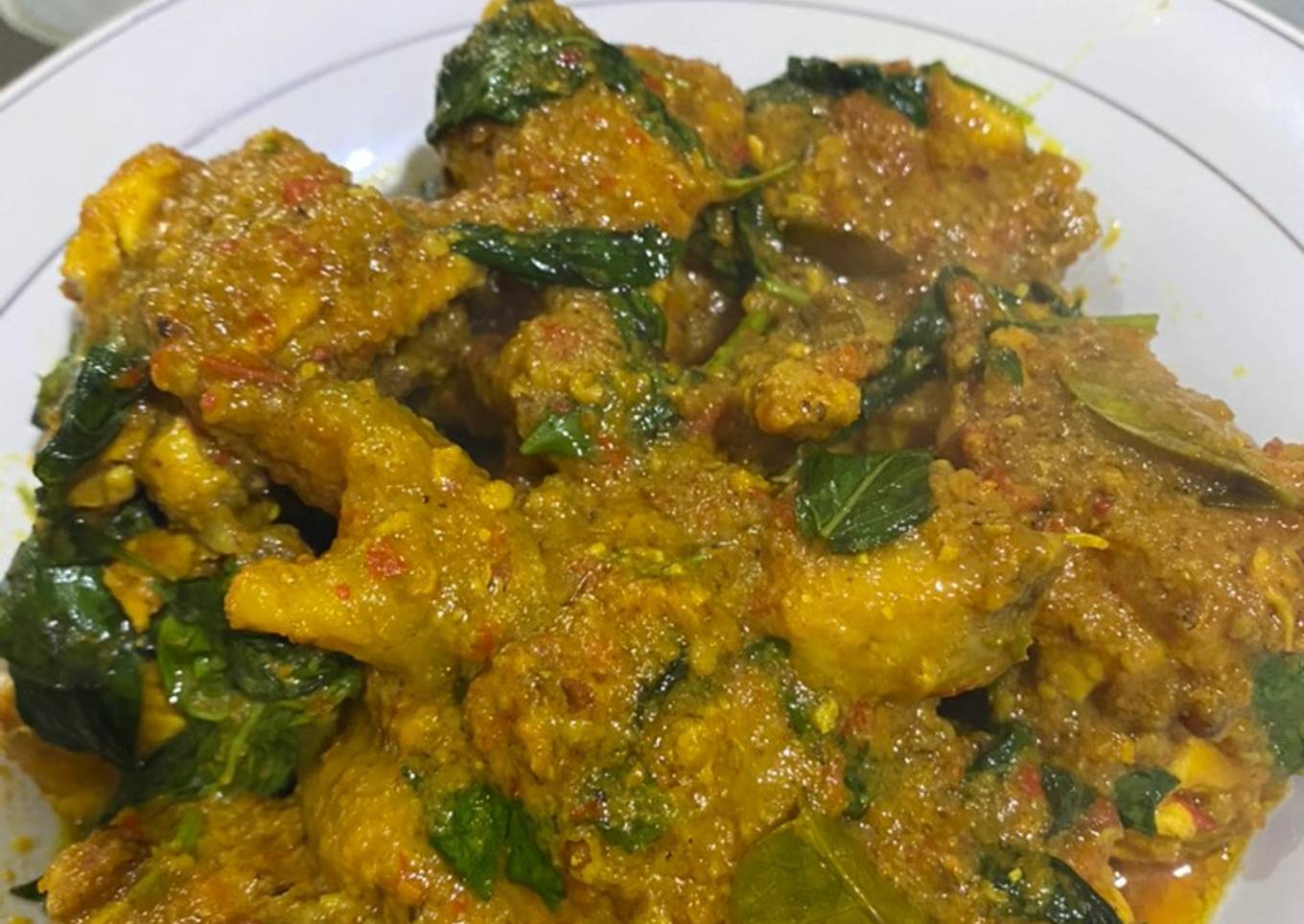 Ayam Rica- Rica Daun Kemangi