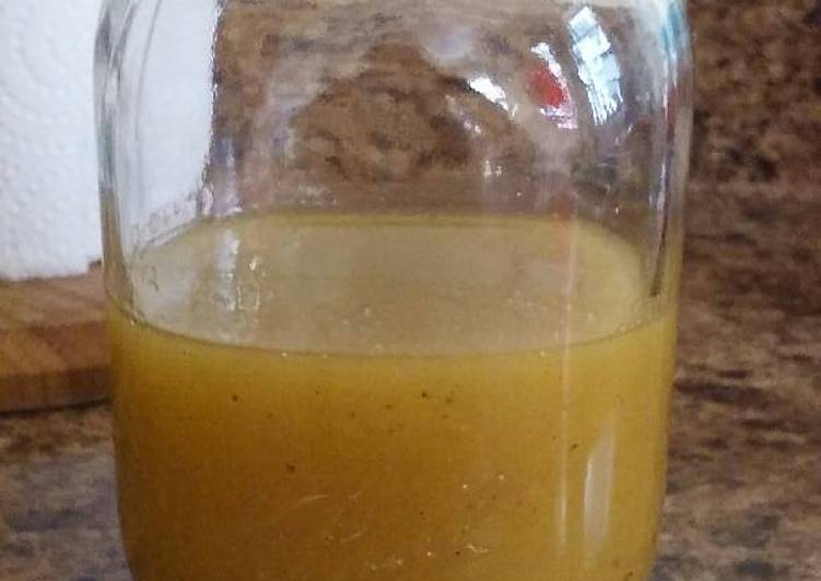 Recipe of Perfect Homemade Honey Mustard Vinaigrette