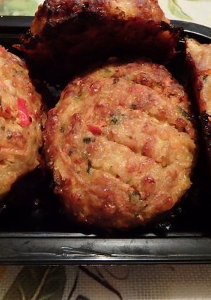 Zöldséges fűszeres fasírt recept fotója