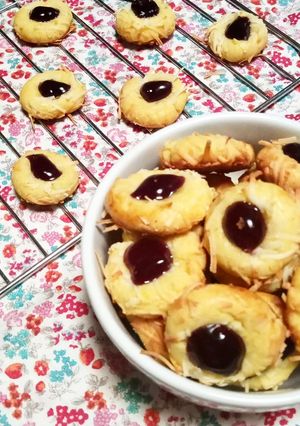Foto resep Thumbprint blueberry