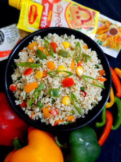 வரகு அரிசி ப்ரைட் ரைஸ் (kodo millet fried rice recipe in tamil) செய்முறை முக்கிய புகைப்படம்