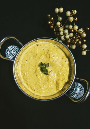 A picture of Banana Raita.