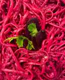 Linguine integrale rosa pesto (ζυμαρικά ολικής άλεσης με πέστο παντζαριού) 🩷🩷🩷