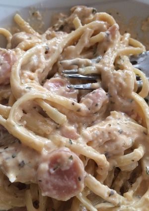 Foto resep Fettuccine/fetucini/spagethi/pasta carbonara