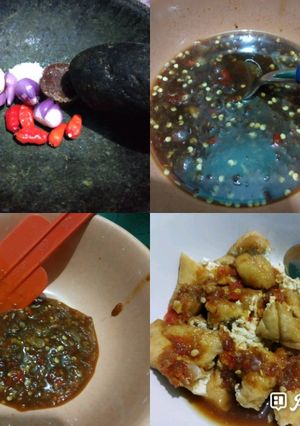 Foto resep Tahu Gejrot (tahu goreng/matang segitiga)