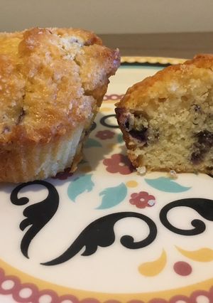 Una foto de Muffins de arándanos