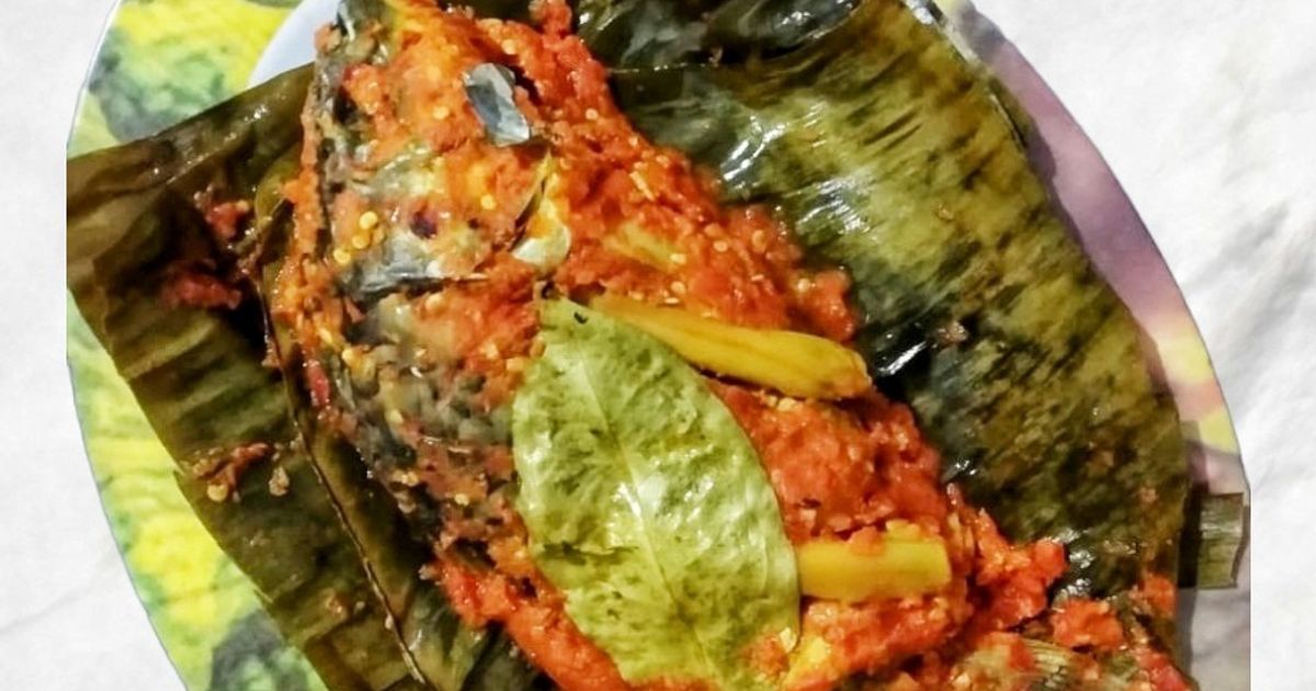 #734. Pepes Ikan Bumbu Tumis