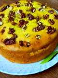 ম্যাংগো ওয়ালনাট কেক(Mango walnuts cake recipe in bengali)