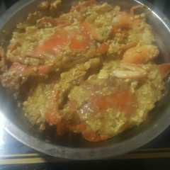 Kepiting Telor asin রেসিপির প্রধান ছবি