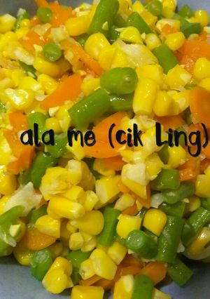 Foto resep Tumis sayur warna warni ala me
