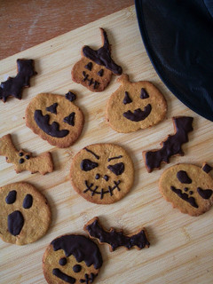 Una foto de Galletas de calabaza de Halloween🎃