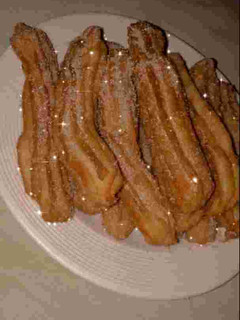 Una foto de Churros caseros
