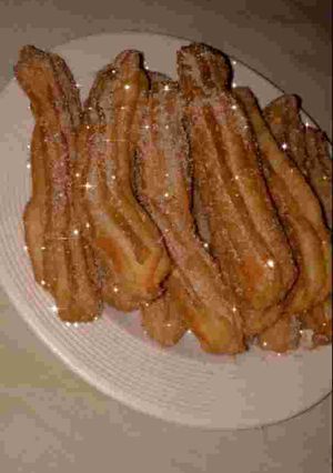 A picture of Homemade Churros.
