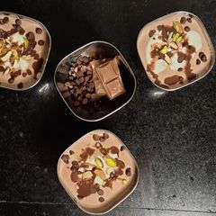 A picture of Chocolate shrikhand.