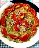 Tortilla de tallos de acelga 🍽